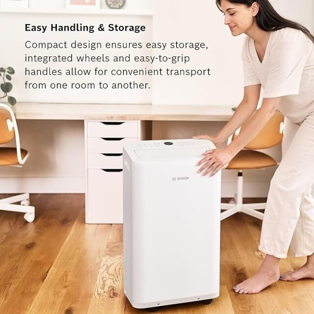 „Bosch Cool 2000 Portable AC“ – 3 viename: oro kondicionieris