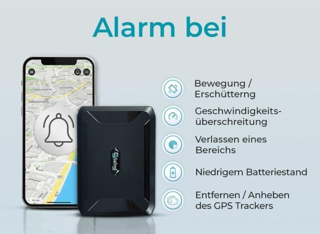 SALIND GPS trekeris automobiliams, motociklams, transporto priemonėms ir sunkvežimiams su magnetu, baterijos veikimo laikas apie 40 dienų (iki 90 dienų budėjimo režimu) 2 vnt